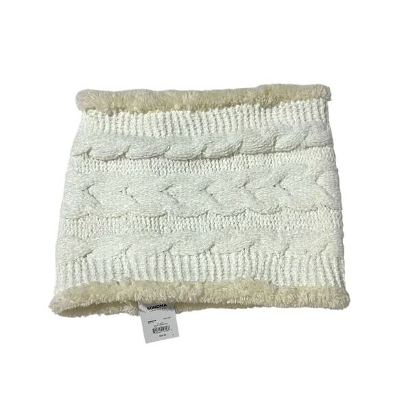 Sonoma Women’s Fur lined Hand warmer - ivory - Picture 1 of 7
